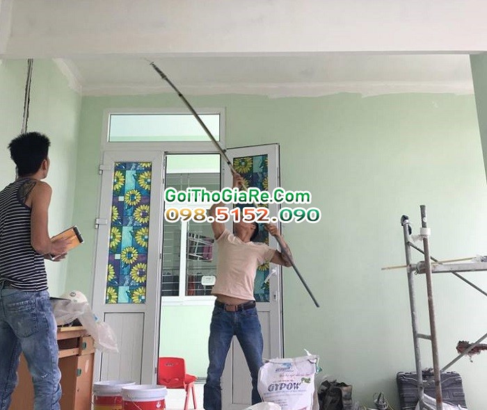 Thợ sơn nhà giá rẻ, nhận sơn sửa nhà tại Hà Nội